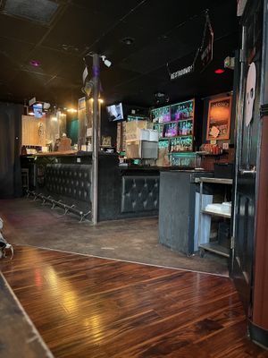 Vegan bar  at Black Water Bar in Portland