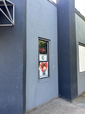 Outside  at Black Water Bar in Portland