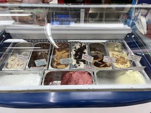   at CJ's Big Dipper in Bar Harbor