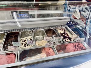 Options   at CJ's Big Dipper in Bar Harbor