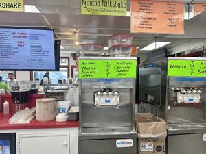   at CJ's Big Dipper in Bar Harbor