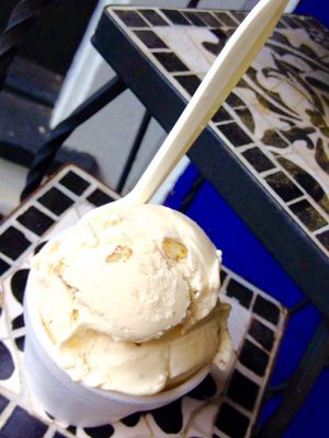 Almond Milk - Butter Pecan at Main Street Creamery and Cafe in Wethersfield