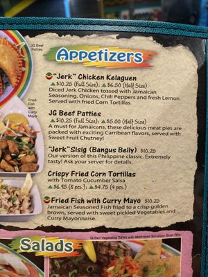 Crispy fried corn tortillas  at Jamaican Grill in Guam