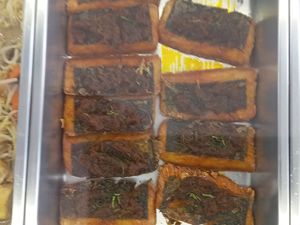 Fried tofu with seaweed at June Vegetarian Restaurant - Maybe closed in Phuket