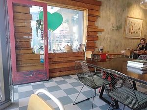 Mimosa, inside at Cafe Mimosa in Takapuna