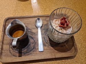 Vegan Affogato at Cafe Mimosa in Takapuna