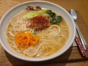 Vegan Ramen at Cafe Mimosa in Takapuna