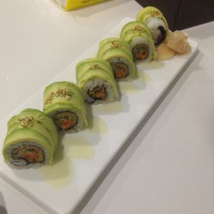 Avocado roll at Go Go Green in Subang Jaya