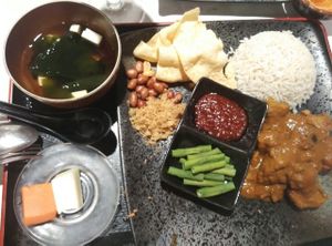 Nasi Lemak at Go Go Green in Subang Jaya