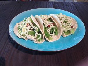 soft tacos at Happy Buddha - Pop-Up in Shanghai