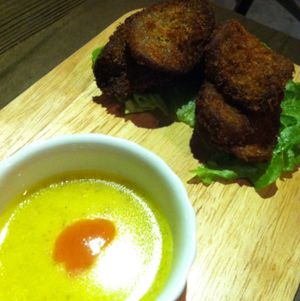 seitan bites.  at Happy Buddha - Pop-Up in Shanghai