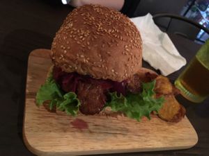 big burger  at Happy Buddha - Pop-Up in Shanghai