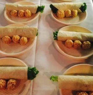 What we had during our movie night! at Happy Buddha - Pop-Up in Shanghai