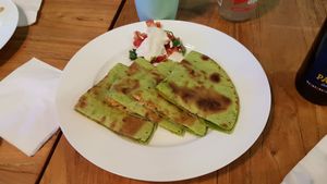tasty quesadillas  at Happy Buddha - Pop-Up in Shanghai