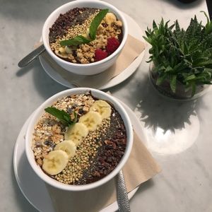 smoothie bowls  at Superfoods & Organic Liquids in Berlin