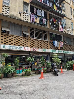  at Blue Boy Vegetarian Food Centre in Kuala Lumpur