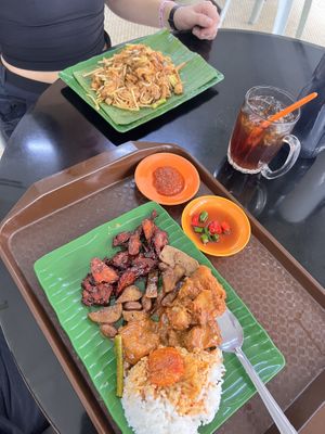   at Blue Boy Vegetarian Food Centre in Kuala Lumpur