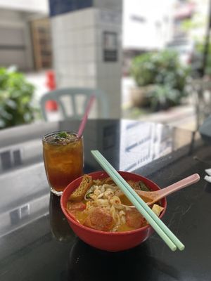   at Blue Boy Vegetarian Food Centre in Kuala Lumpur