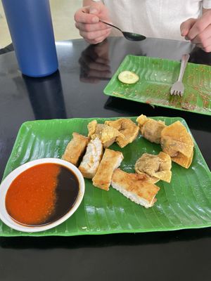   at Blue Boy Vegetarian Food Centre in Kuala Lumpur