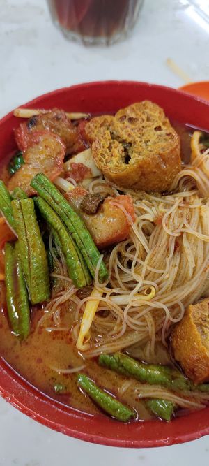 CURRY TOM YAMASAM at Blue Boy Vegetarian Food Centre in Kuala Lumpur