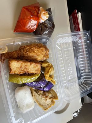   at Blue Boy Vegetarian Food Centre in Kuala Lumpur