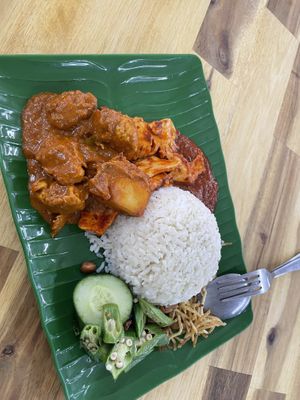   at Blue Boy Vegetarian Food Centre in Kuala Lumpur