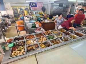  at Blue Boy Vegetarian Food Centre in Kuala Lumpur