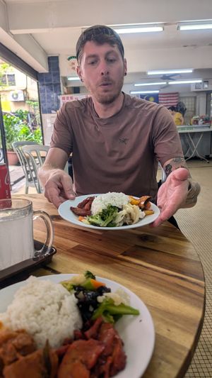  at Blue Boy Vegetarian Food Centre in Kuala Lumpur