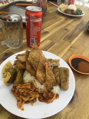  at Blue Boy Vegetarian Food Centre in Kuala Lumpur