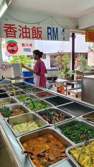 Fresh! And even more to come! at Blue Boy Vegetarian Food Centre in Kuala Lumpur