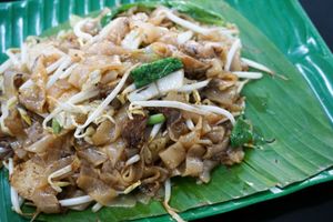 food at Blue Boy Vegetarian Food Centre in Kuala Lumpur