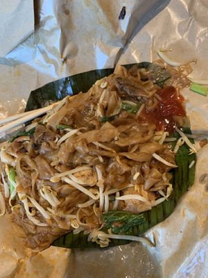 Char Kuey Teow (No egg) at Blue Boy Vegetarian Food Centre in Kuala Lumpur