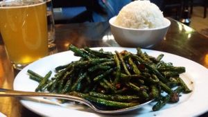 Pea Vines at Zhu Dang in Seattle