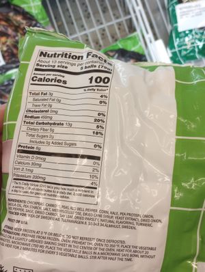 Veggie balls frozen food option (Dec 2023) at IKEA in West Chester