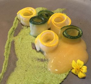 food as art at Farm Spirit - Pop Up in Portland