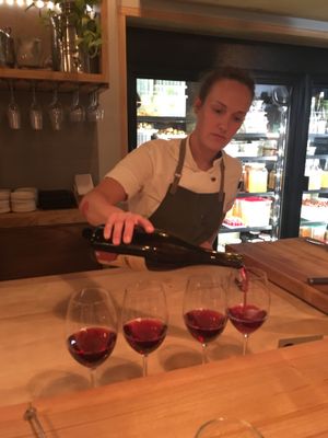 Wine pairing - totally worth it at Farm Spirit - Pop Up in Portland