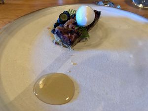 food-art dessert at Farm Spirit - Pop Up in Portland