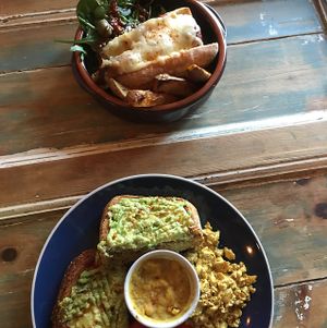 yum yum at The Green HeART Cafe  in Newquay