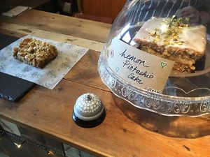 too much choice! at The Green HeART Cafe  in Newquay