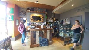 Inside at The Green HeART Cafe  in Newquay