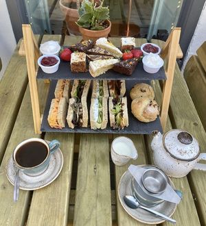 Afternoon tea for two at Sala Cafe & Bar in Colchester