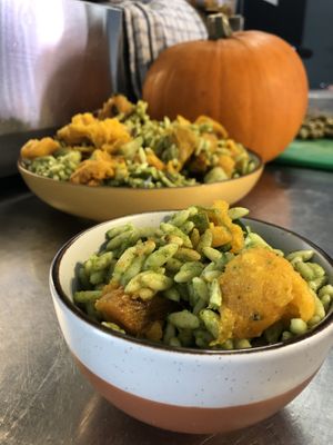 Pasta salad at Sala Cafe & Bar in Colchester