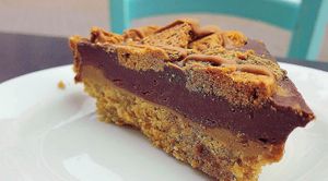 Biscotti cake  at Sala Cafe & Bar in Colchester