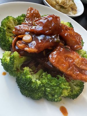   at Zhu's Vegan Kitchen in Arlington