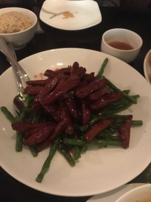 Spare ribs at Zhu's Vegan Kitchen in Arlington