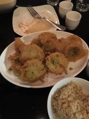 King oyster mushroom at Zhu's Vegan Kitchen in Arlington