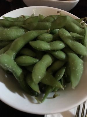 Edamame at Zhu's Vegan Kitchen in Arlington
