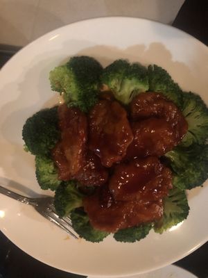 General Tao’s  at Zhu's Vegan Kitchen in Arlington