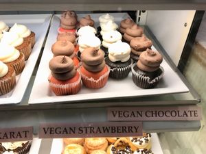 the vegan options - school street at Sweet Bakery in Boston