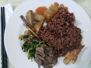 My plate at Tu Hao in Hanoi